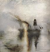 Joseph Mallord William Turner Peace-burial at sea (mk31) France oil painting artist